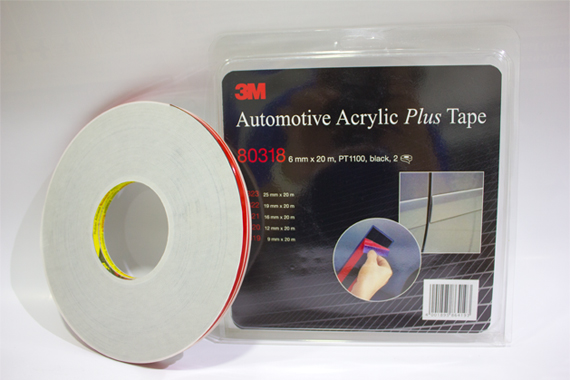 80318 6mm X 20 m 3M Automotive Acrylic Plus Tape PT1100