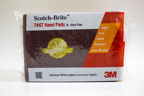 7447 Scotch-Brite 9 Inch 3M Hand Pad PRO