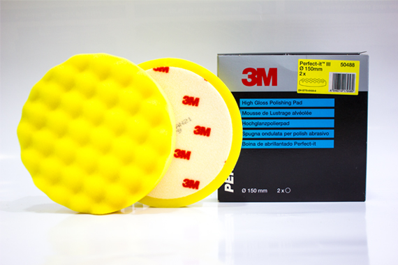 50488 150 mm 3M Perfect-It™ III Polishing Pad Yellow